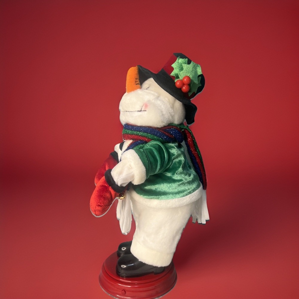 Vintage- Gemmy Animated Dancing Singing Snowman Shake Your Booty Groove Thing